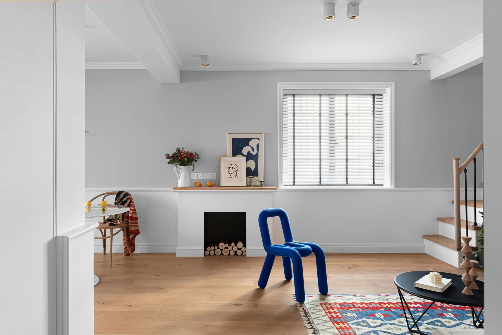 六口之家逆袭老房，137㎡二手顶跃变时尚居所-22