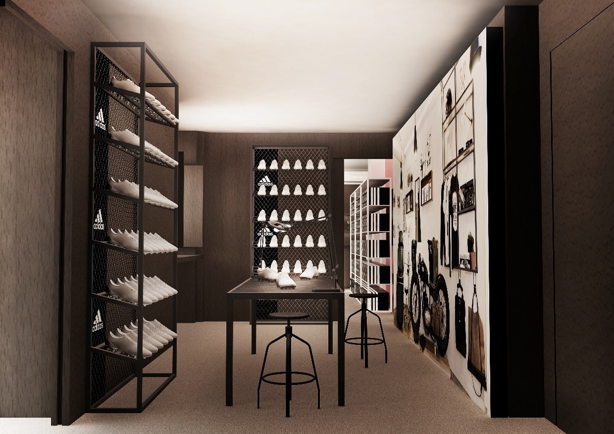 2016 欧冠 Adidas 概念店设计-27