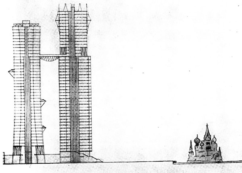 苏联重工业人民委员部大楼设计丨俄罗斯莫斯科丨亚历山大和维克多·韦西宁等众多苏联建筑师-28