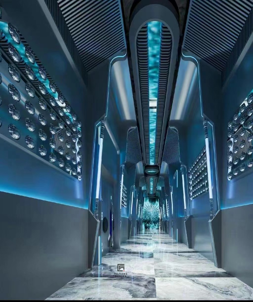 综合商务KTV设计案例｜打造震撼视觉娱乐空间-1