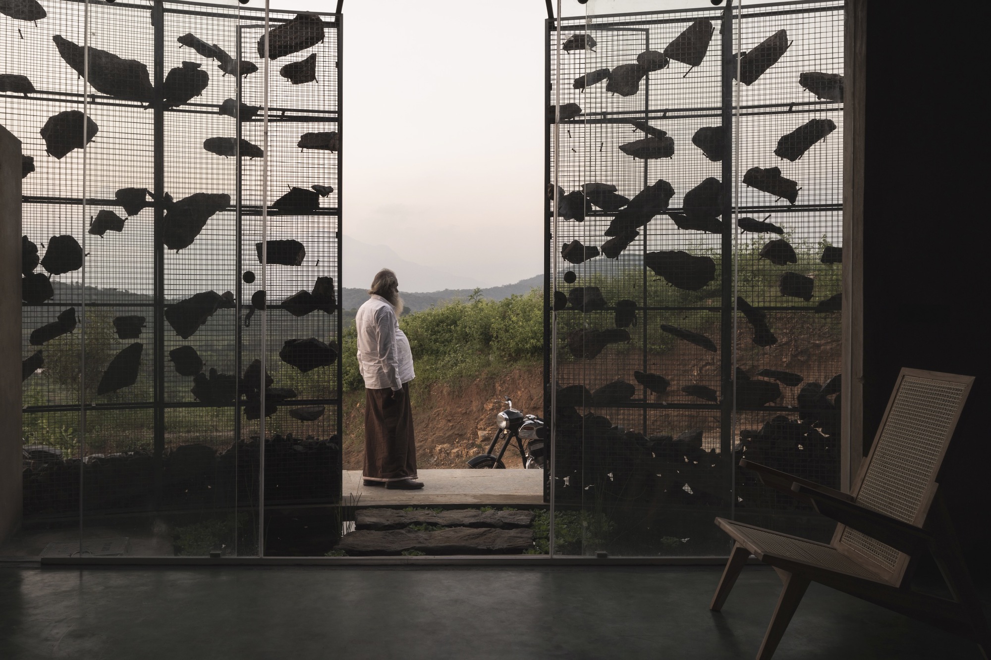 无限上升之屋丨印度丨Earthscape Studio-28