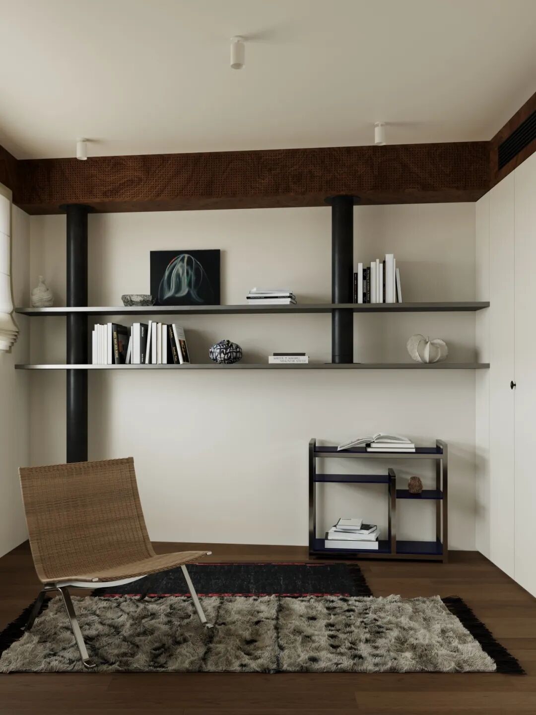 岚一设计｜温和有序的错层住宅-22