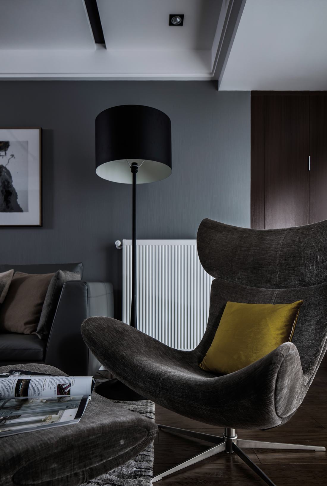 黑白灰的极简诗意：最in新中产的装修新风尚‖尚层装饰-22