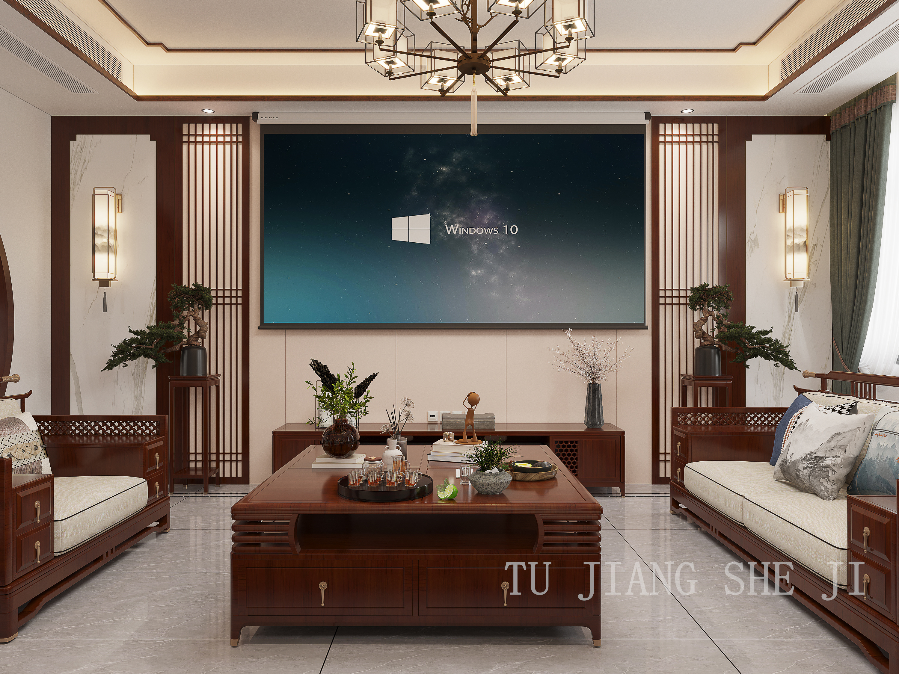 既有中式的沉稳色，也有千年传承的活力感-1