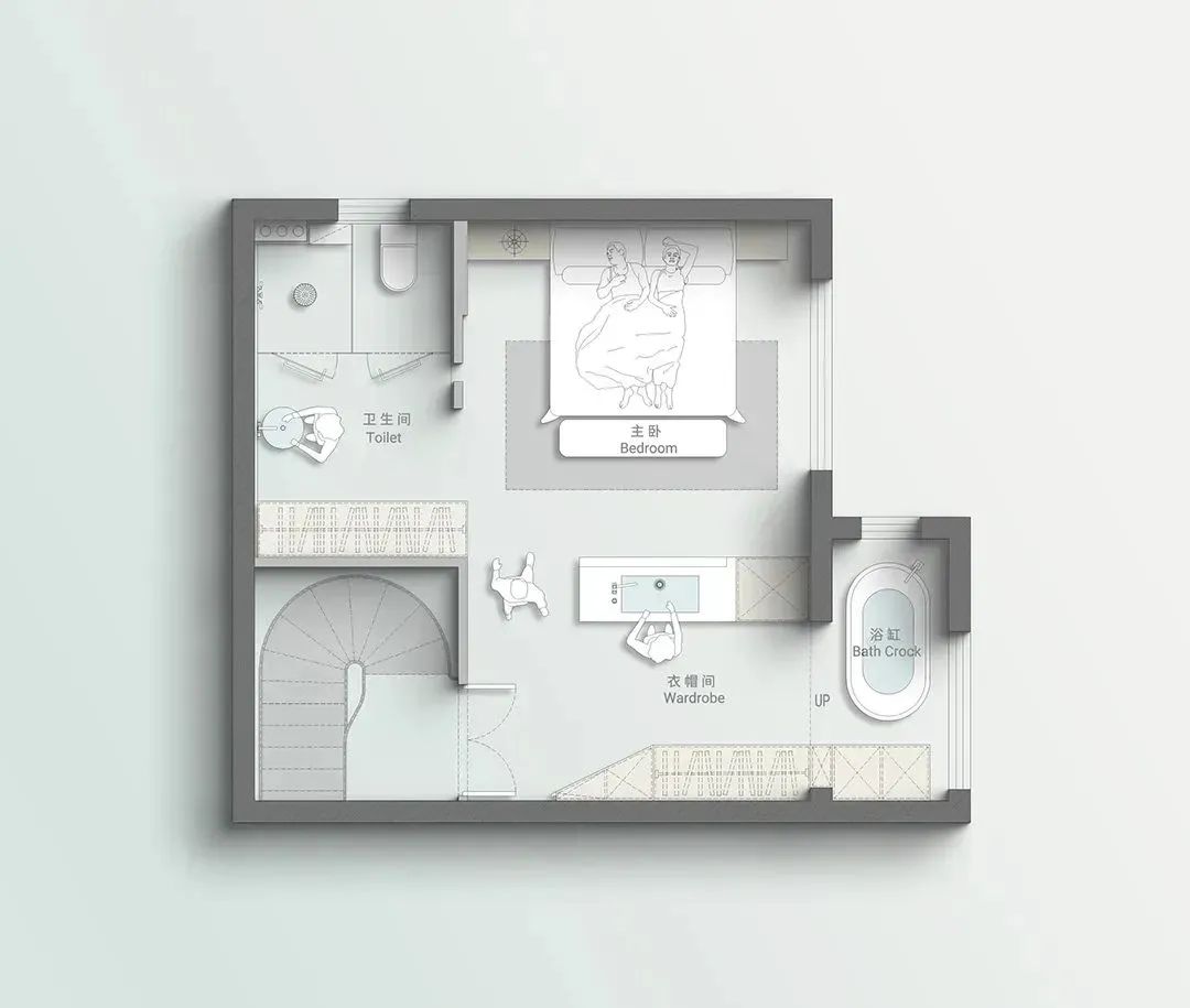 现代复式住宅设计-42