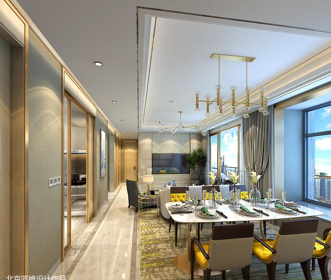 成都天府万达高层 C 户型样板间-0