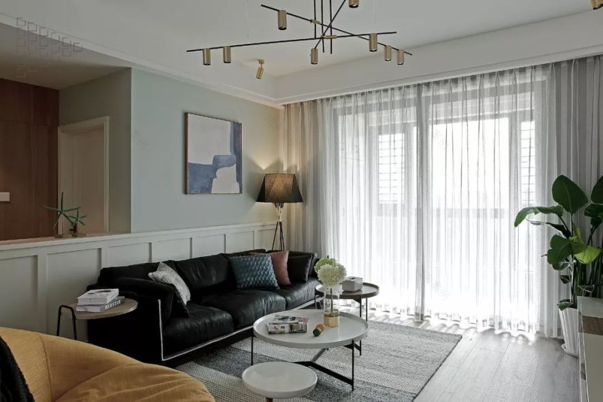 125㎡现代文艺范家居,优雅华丽空间感-20