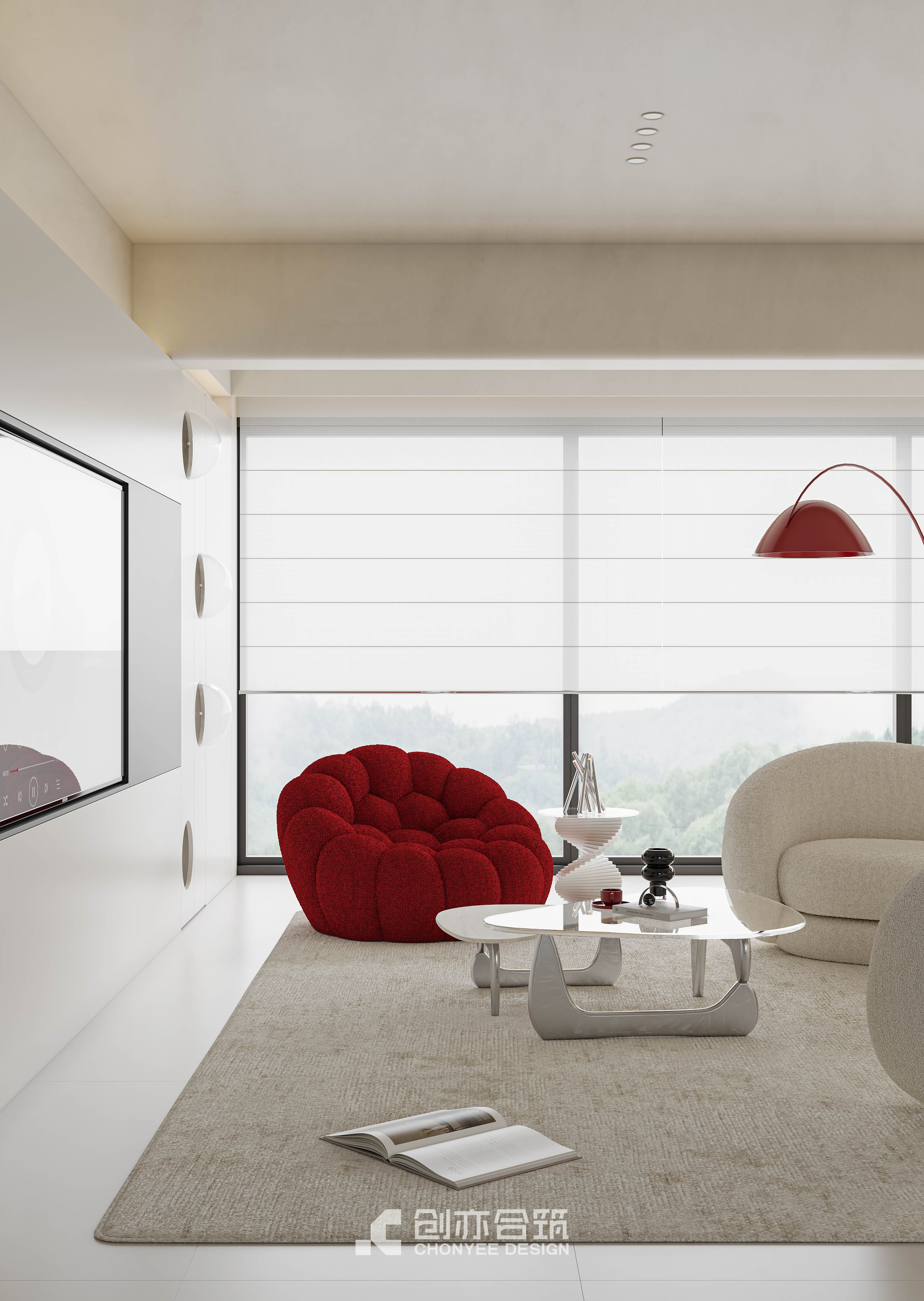 创亦合筑CHONYEE DESIGN｜长沙·凤起麓鸣215平-3