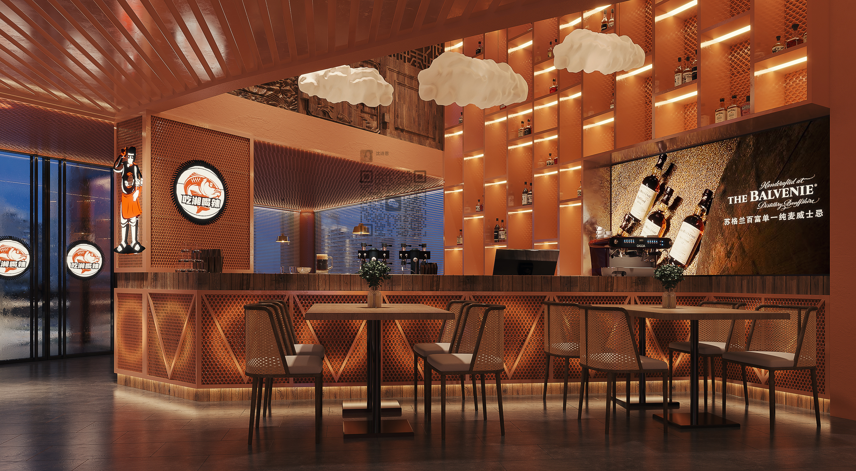  音乐主题餐厅设计，太梦幻了吧！-3