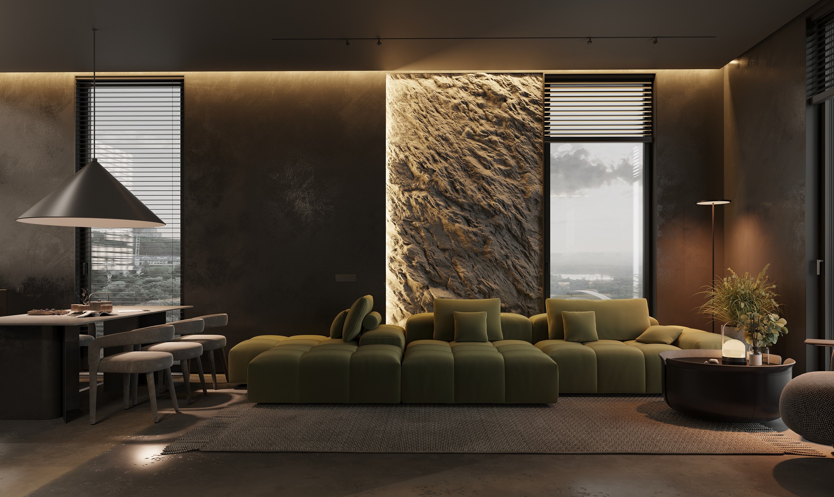 高级灰 自然质感 简约设计！-1