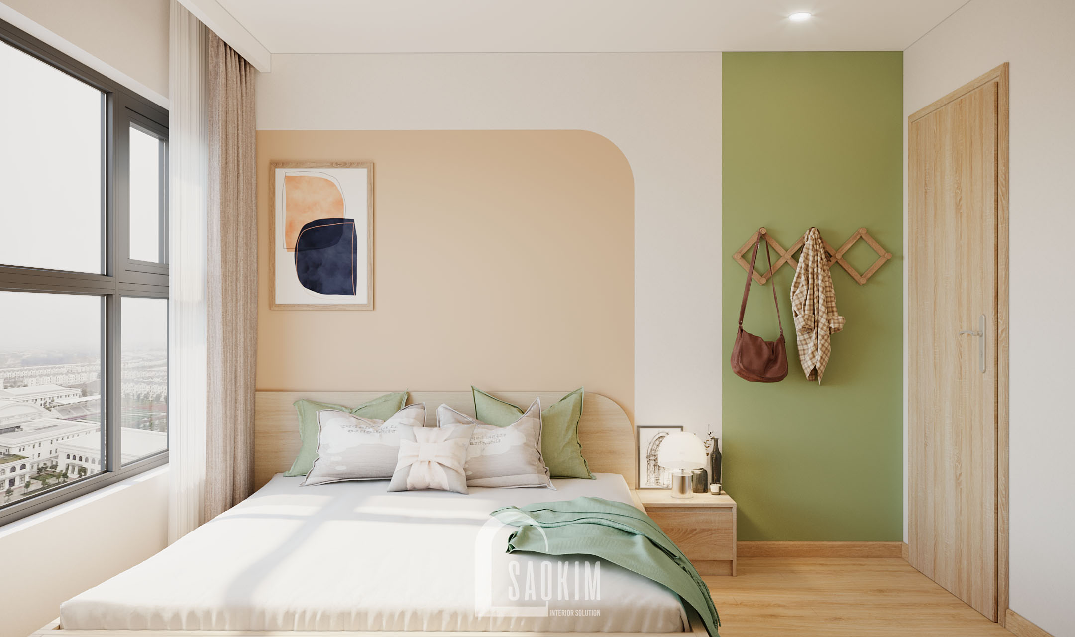 Vinhomes Smart City 公寓丨越南河内丨Sao Kim 室内设计公司-16
