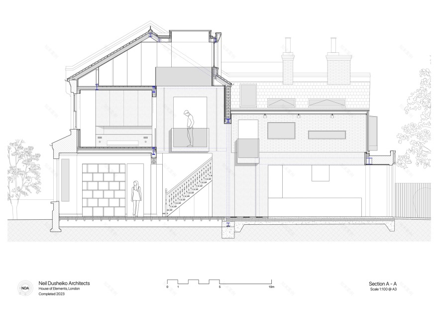 元素之屋丨英国伦敦丨Neil Dusheiko Architects-46