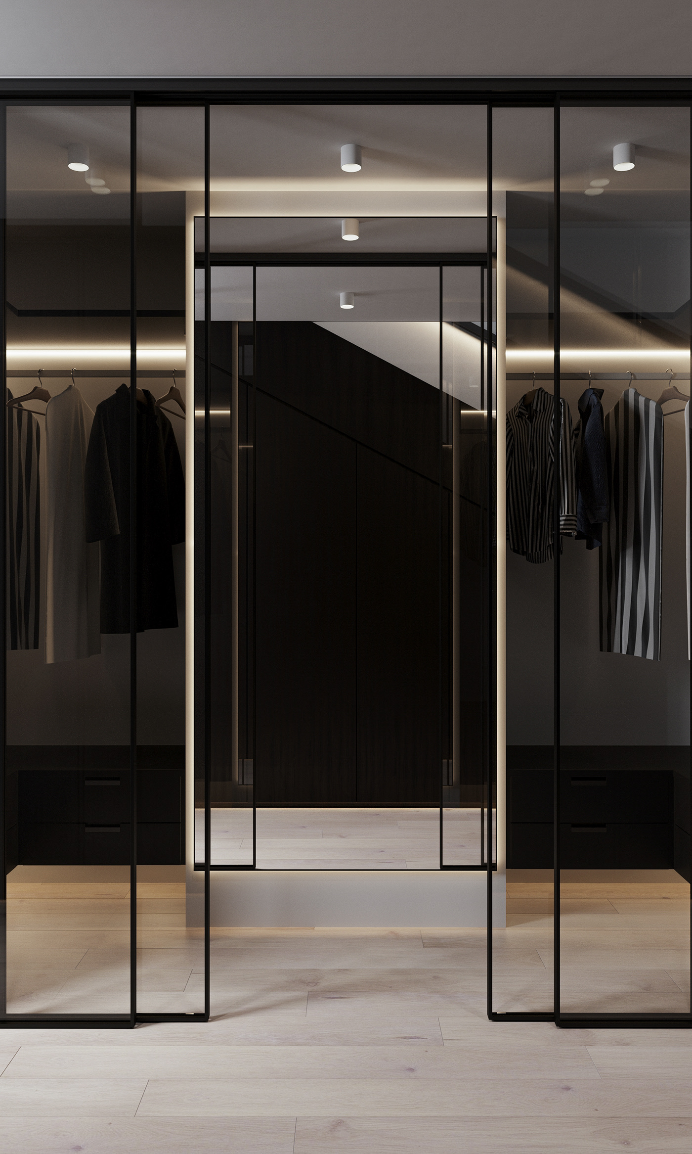 300平 三层住宅空间设计！-10