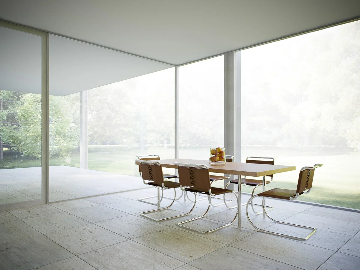 Farnsworth House（范斯沃斯住宅）丨Mies van der Rohe（密斯·凡·德·罗）-10