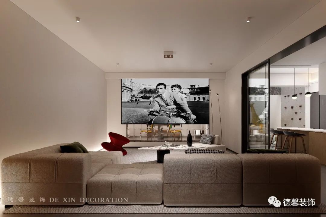 藏珑府现代艺术叠墅设计丨中国广州丨德馨装饰-38