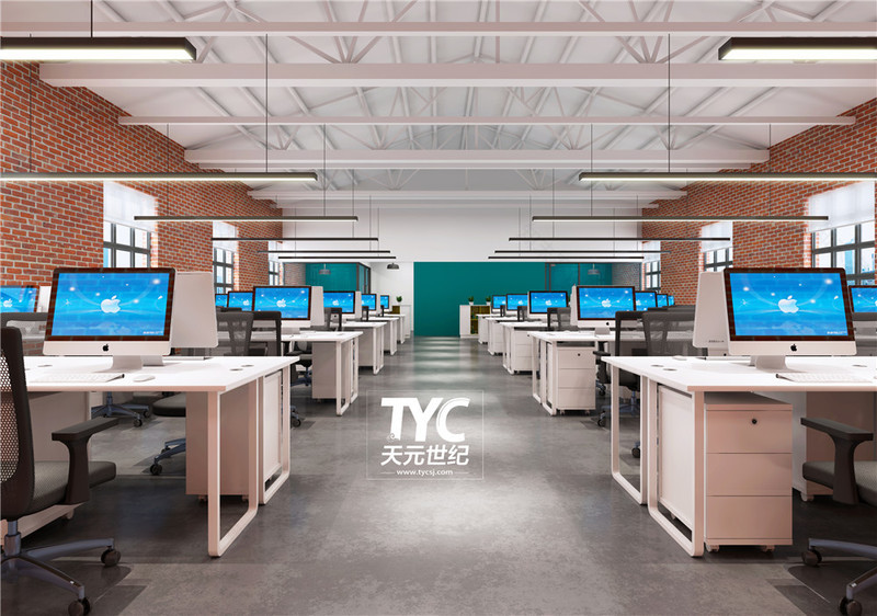 佳美纸厂孵化器现代工业风设计,打造高效办公空间-22