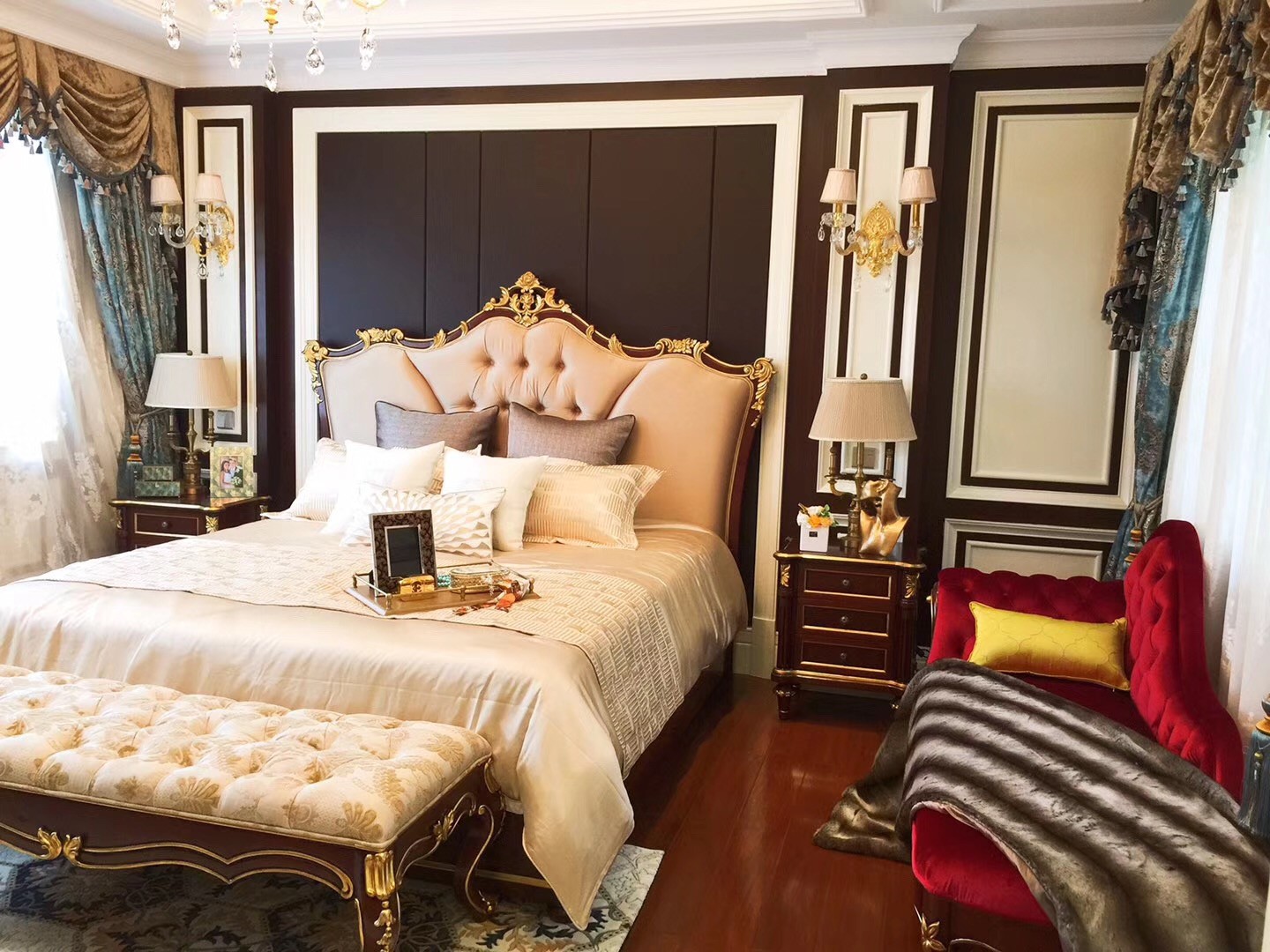 新古典别墅样板房-14