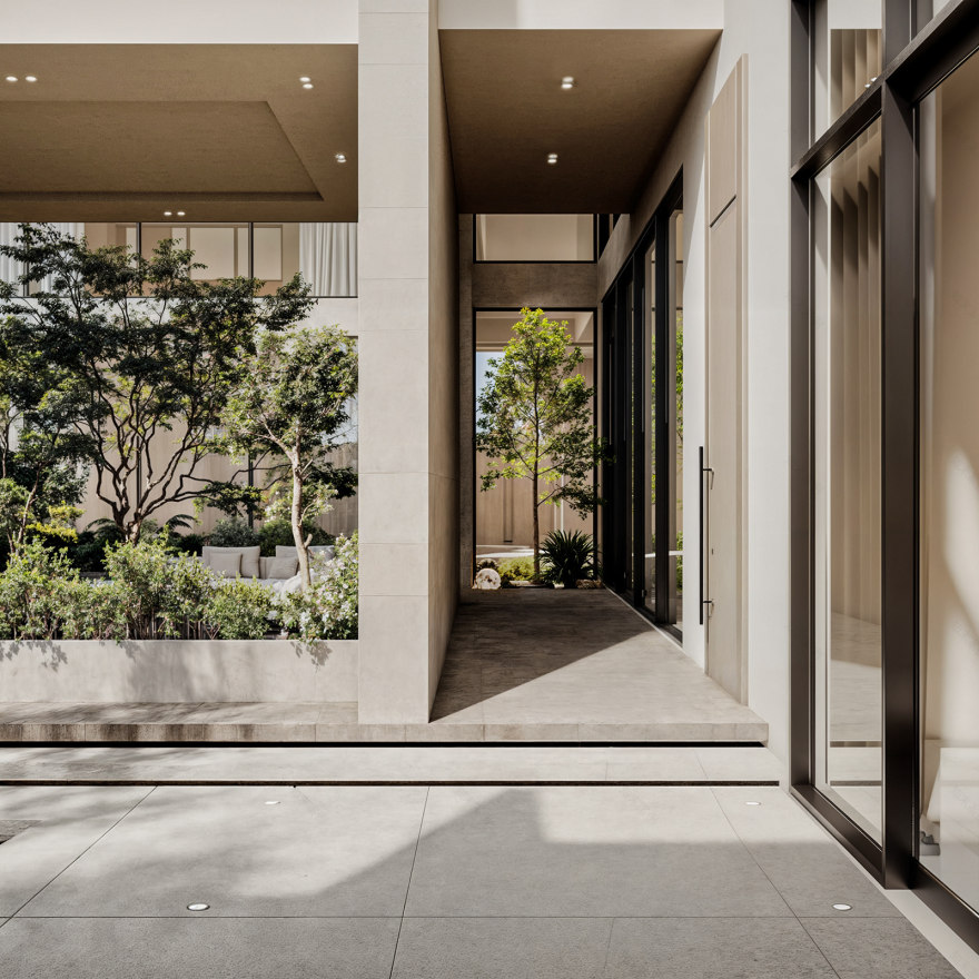 现代别墅外部景观设计-18