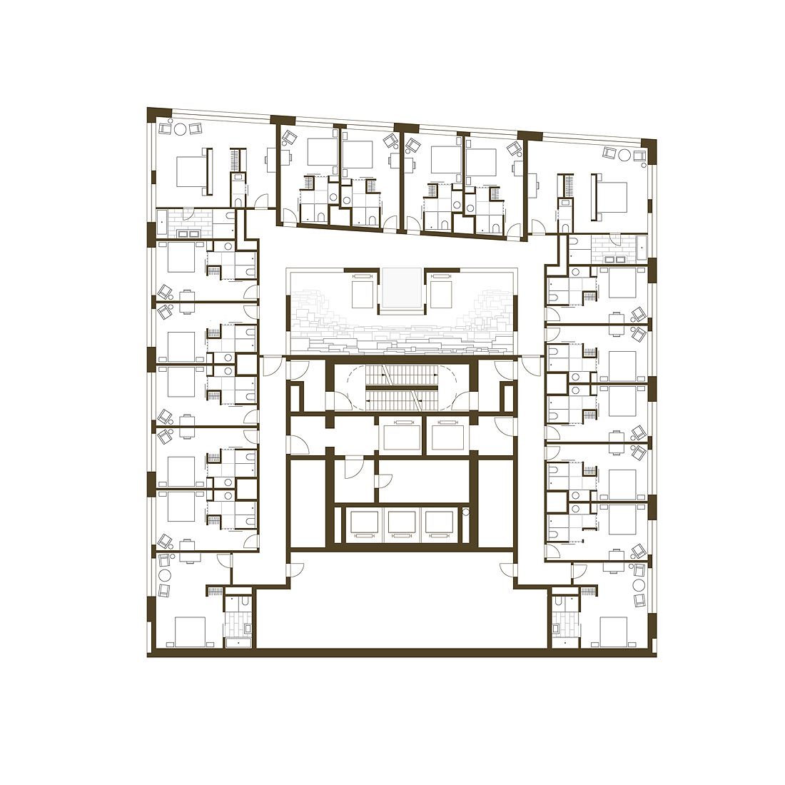 柏林亚历山大广场公寓塔楼丨德国丨kleihues+kleihues,Jan Kleihues-9