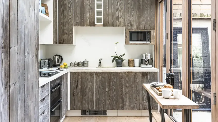 伦敦 Chelsea 自然风格公寓设计-2