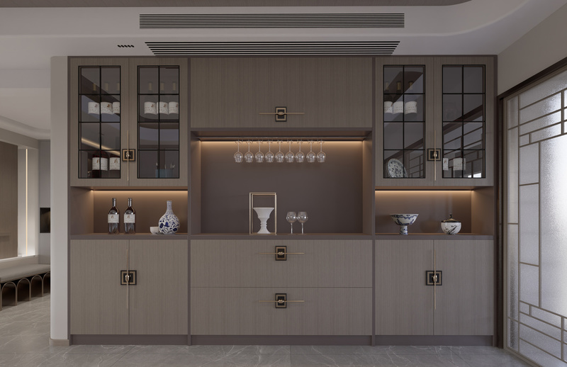 现代新中式禅意空间的极简美学-12