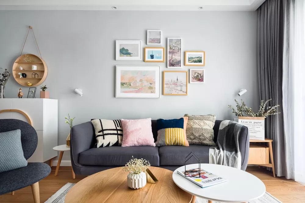 89㎡北欧小三房，原木质感打造舒适自然空间-15