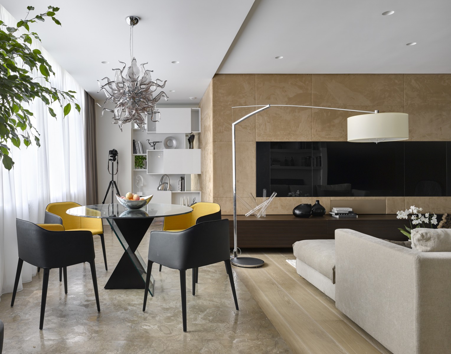 The interior of the apartment is 170 m  in residential complex Dominanta Alexandra Fedorova-20