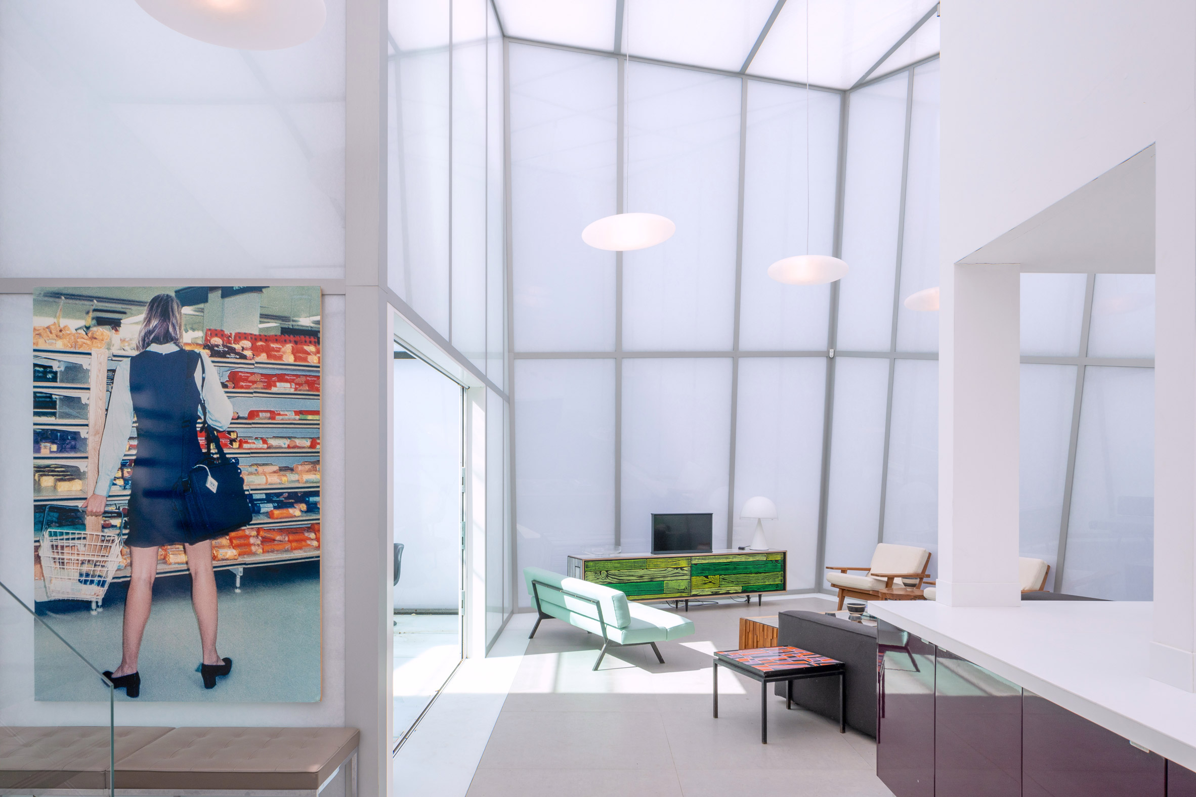 法国玻璃别墅 Maison de Verre | 为视力受损客户打造均匀光线空间-25