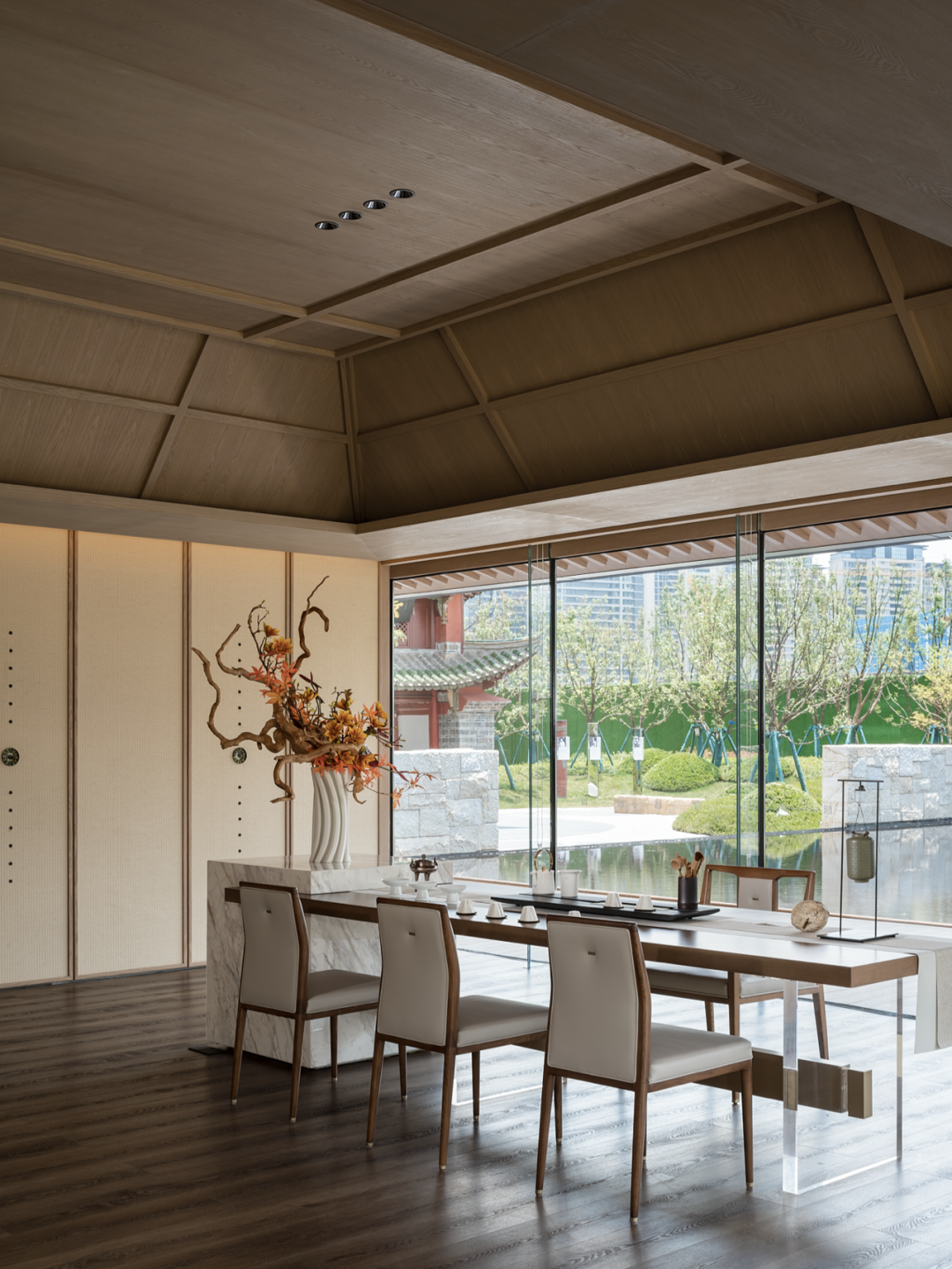 游园雅集，古典国风气韵：昆明·华发云安书香云海营销中心 | 美纵设计-70