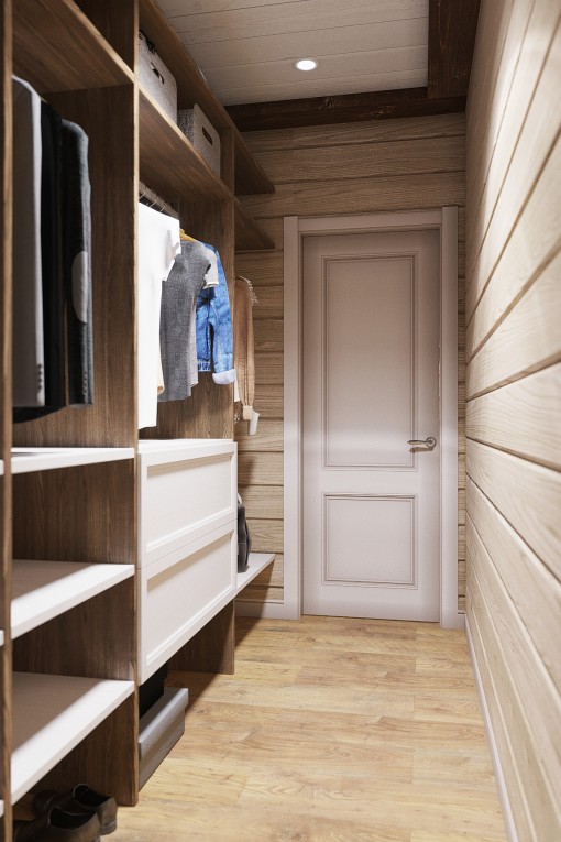 列宁格勒州尤基村猎人别墅室内设计项目-14