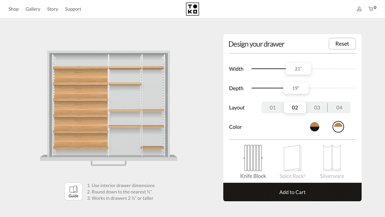 Toko | 模块化抽屉整理器，适应不同空间需求-9