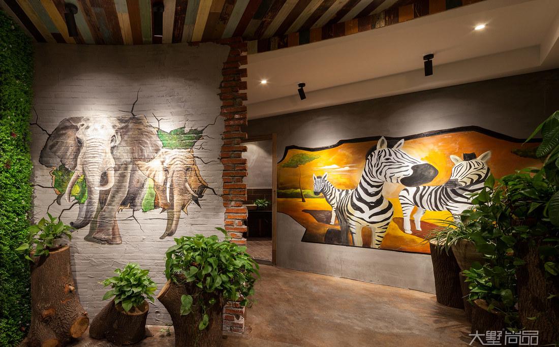 绿意盎然的自然咖啡厅-23