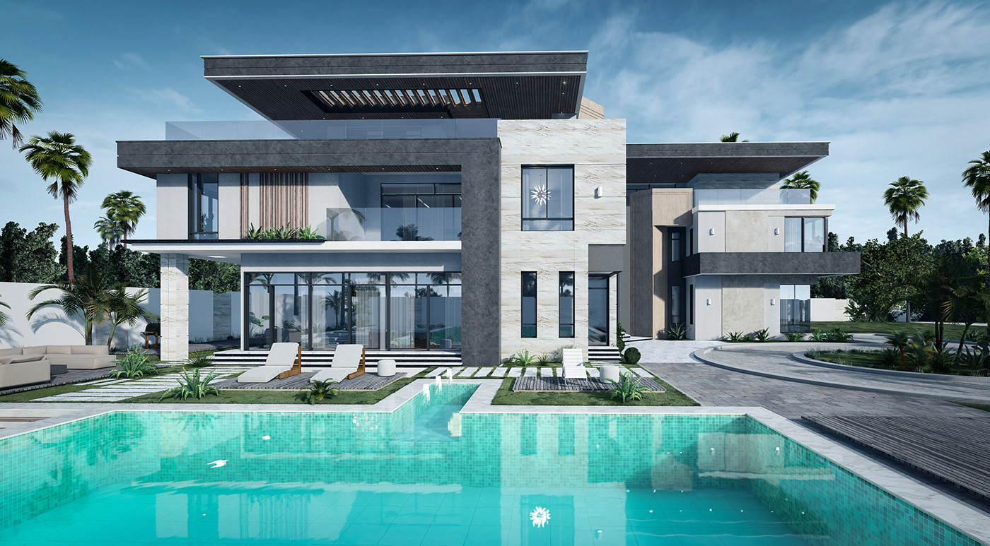 Anastasiya Gushchina丨别墅建筑丨Obour Villa-3