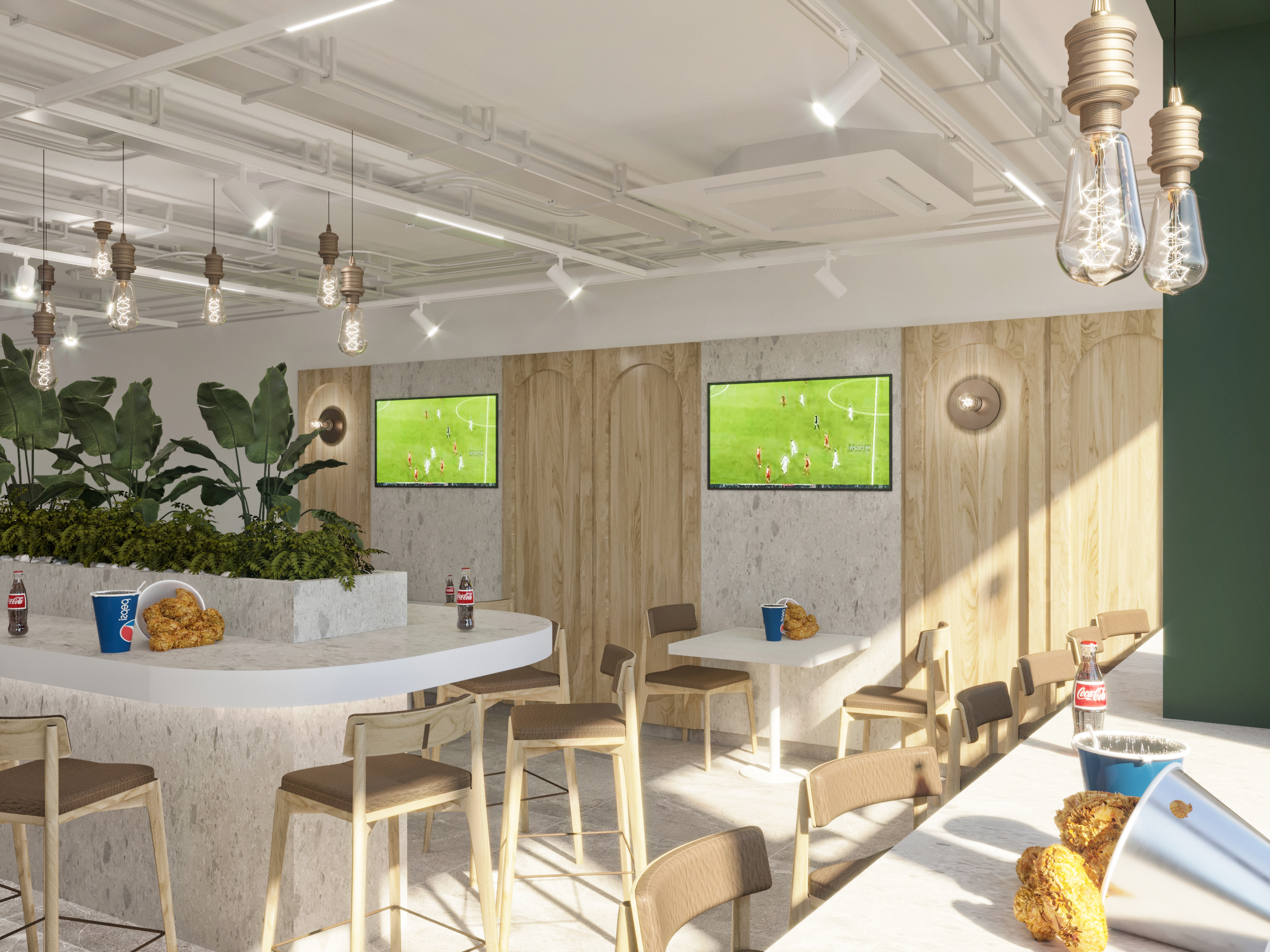 Wings Bucket 餐厅设计丨约旦扎尔卡-15