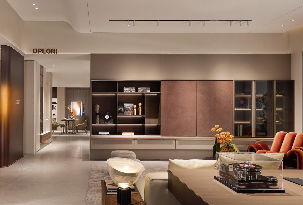 OPLONI·欧铂尼大家居总部展厅丨中国广州丨佛山市拓维室内设计有限公司-37