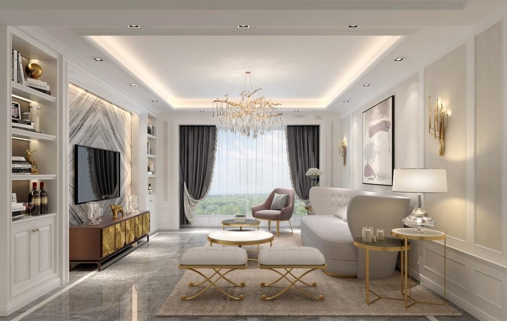 王德红轻奢设计 | 色彩与材质的完美融合-0