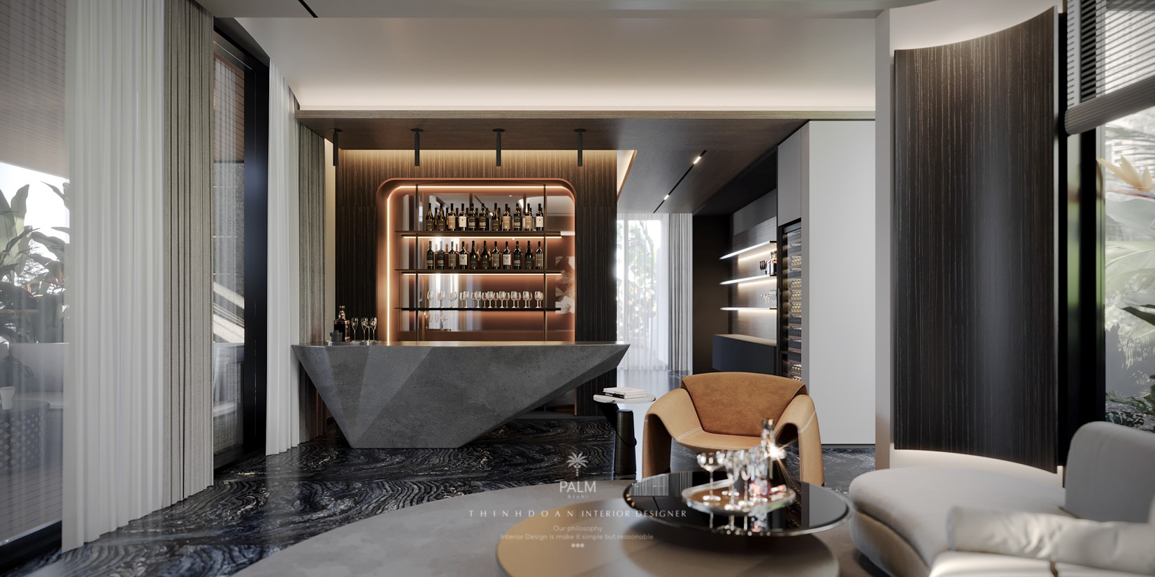 阳光别墅豪宅丨Palm Archi-32