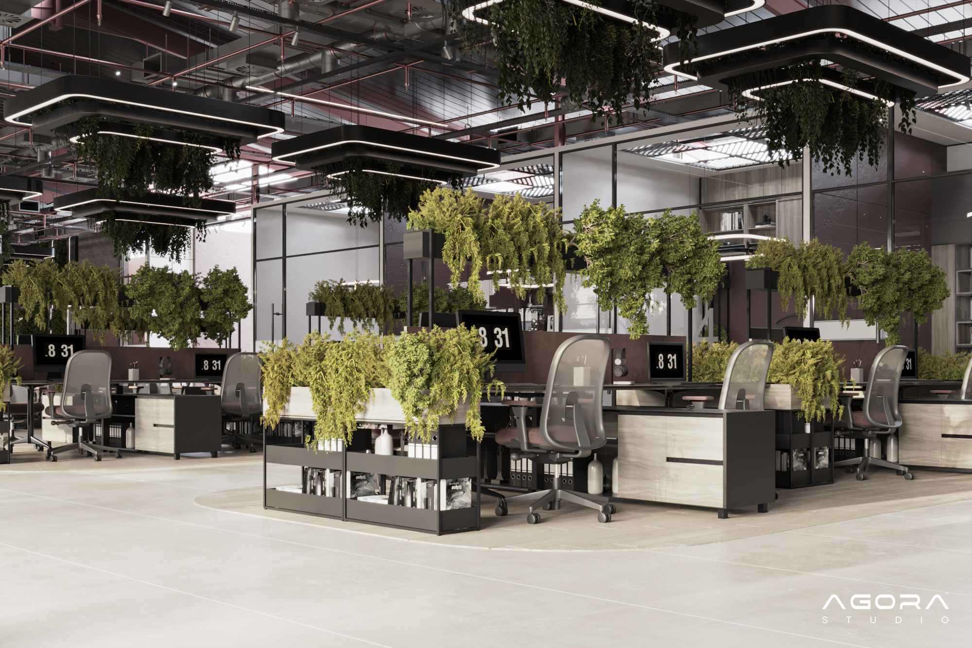 高档办公室风格设计丨沙特阿拉伯-9