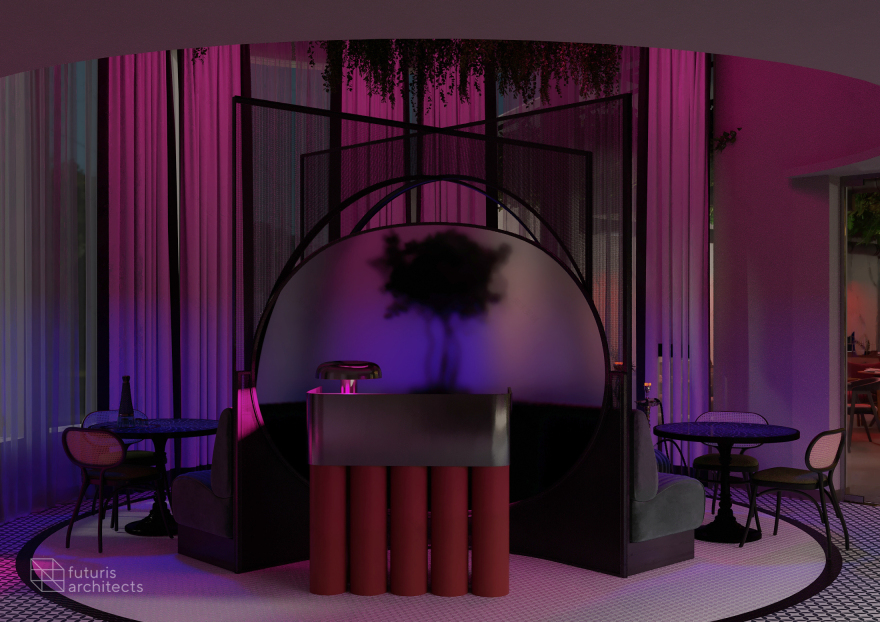 水烟吧丨美国洛杉矶丨Futuris Architects-5