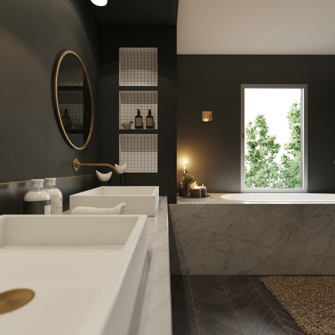 现代都市优雅居所——理性与时尚的完美结合-9