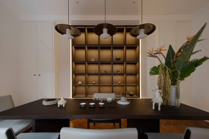 优雅咏唱,复古调的诗意生活丨紫苹果装饰集团-73