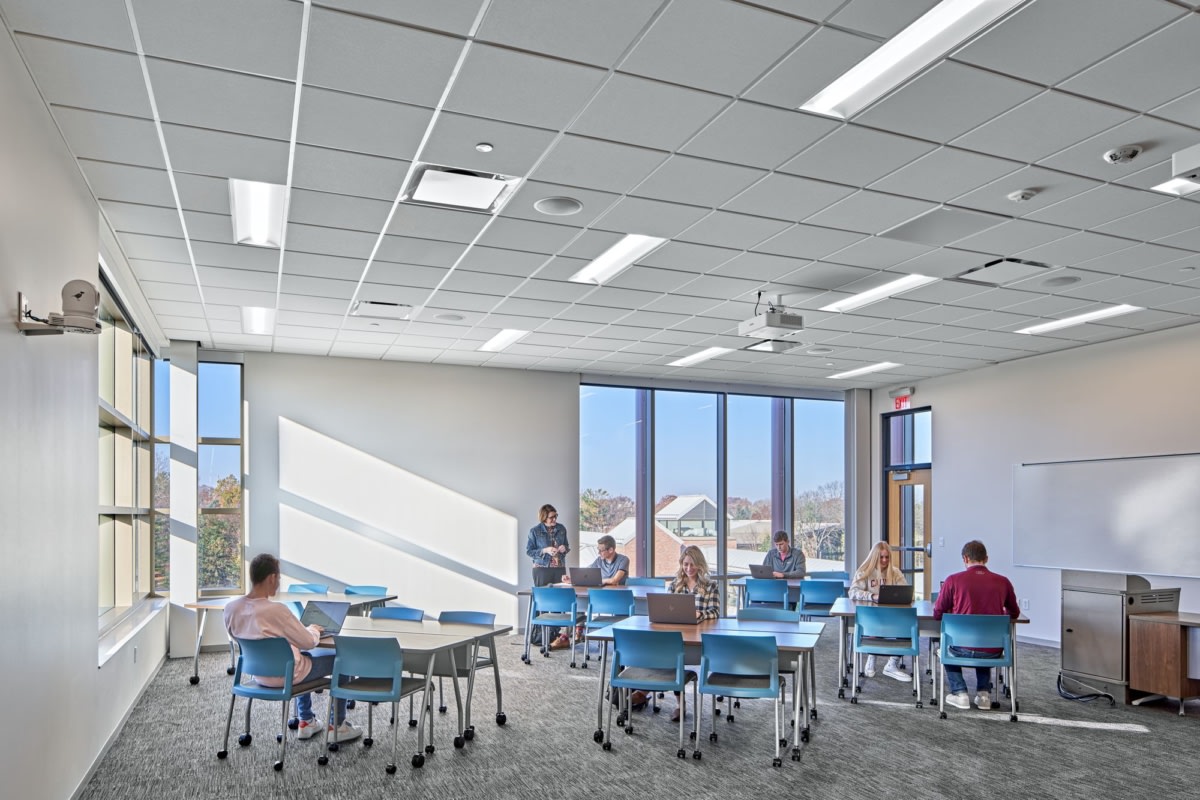 Calvin 大学商学院丨美国大急流城丨GMB Architecture + Engineering-15