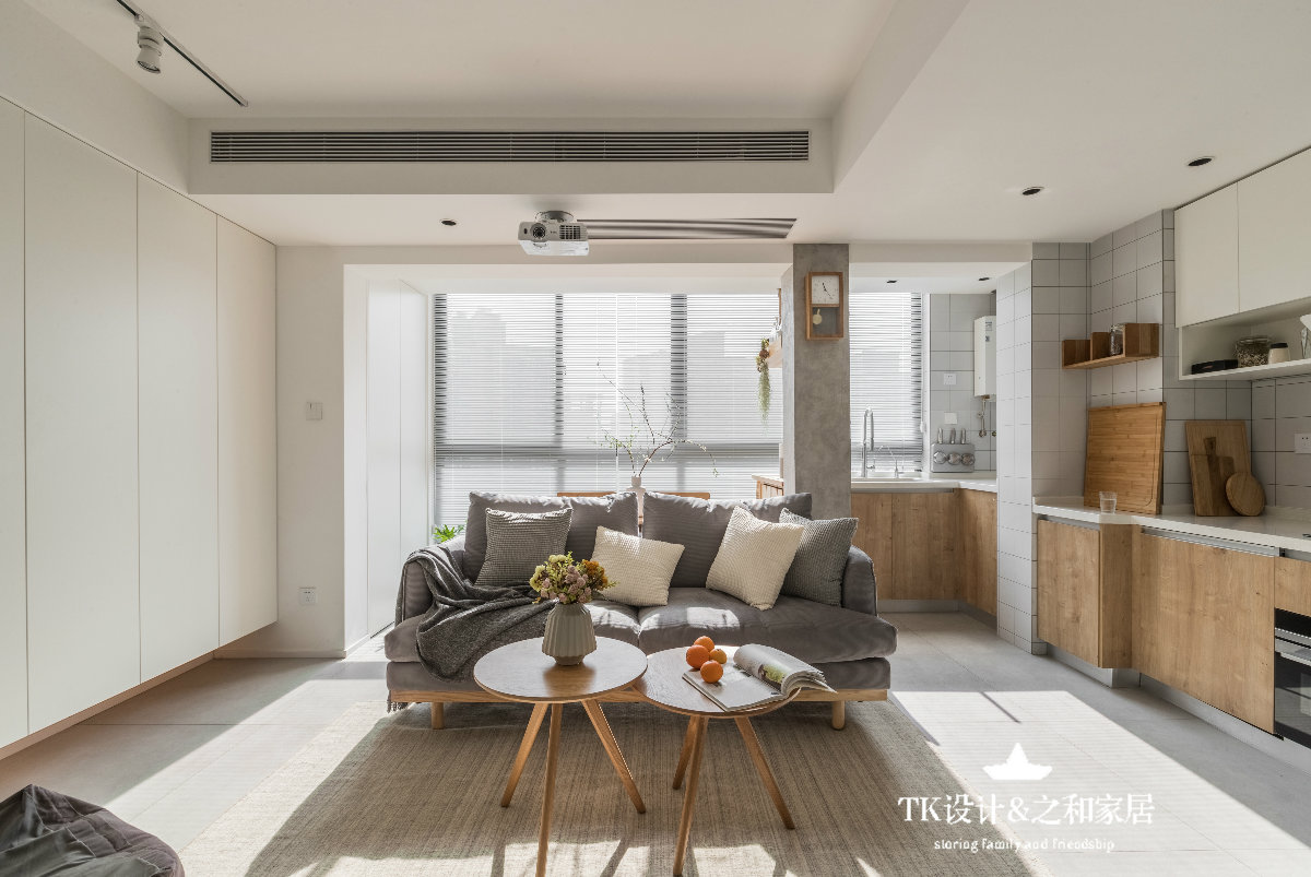 金地自在城 79 方现代日式 Loft 公寓 | 阳光、储物、互动的极致设计-17