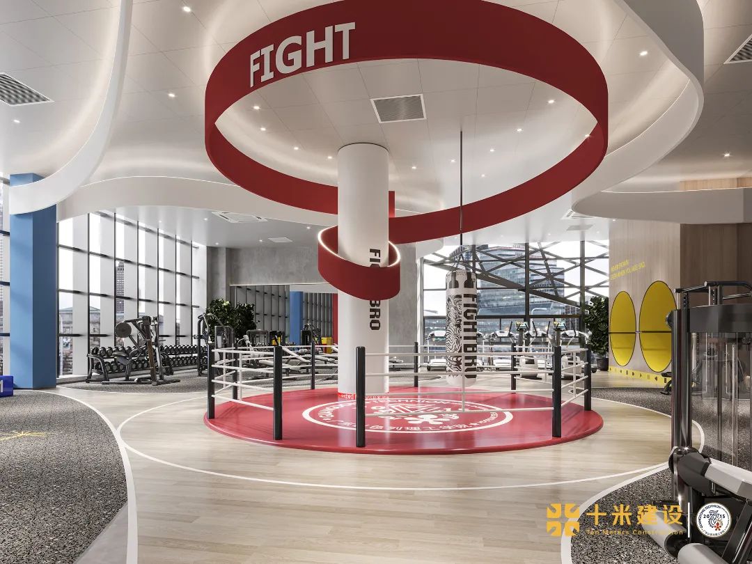 广东以色列理工学院健身房丨中国汕头丨十米设计-34