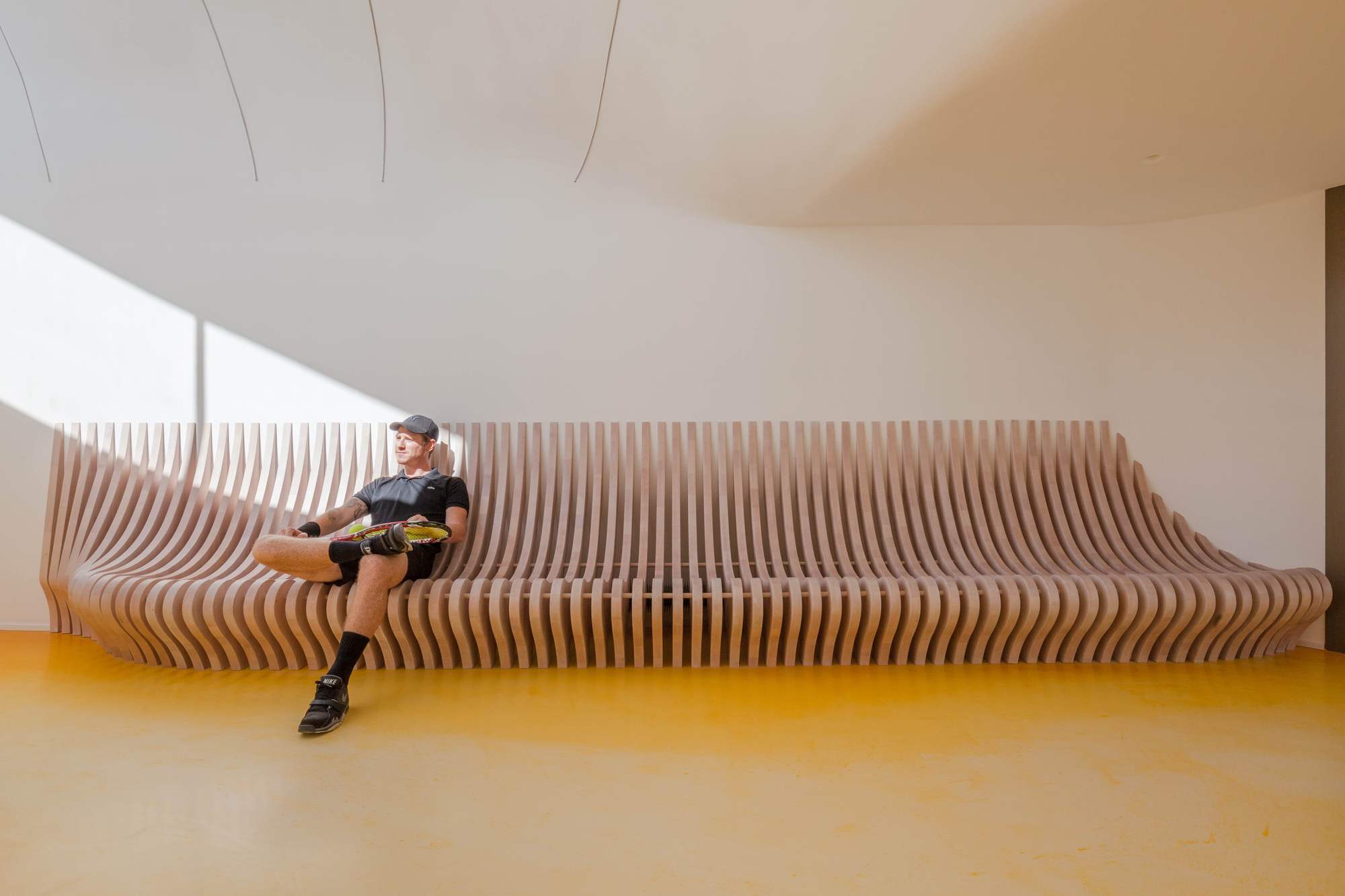 Tennis Club in Strasbourg  / Paul Le Quernec-39