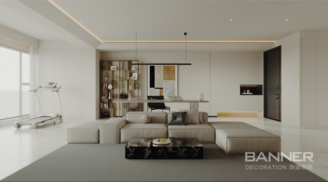 科为·揽月台267㎡现代大宅丨杨文标-23