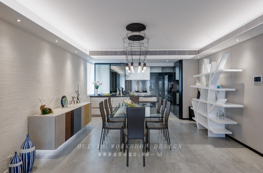 留白下的彩色空间 | 自然生机与现代简约的完美融合-11