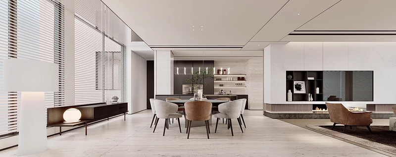 H 空间全案设计 · 650m²简约豪宅丨H 空间全案设计事务所-13