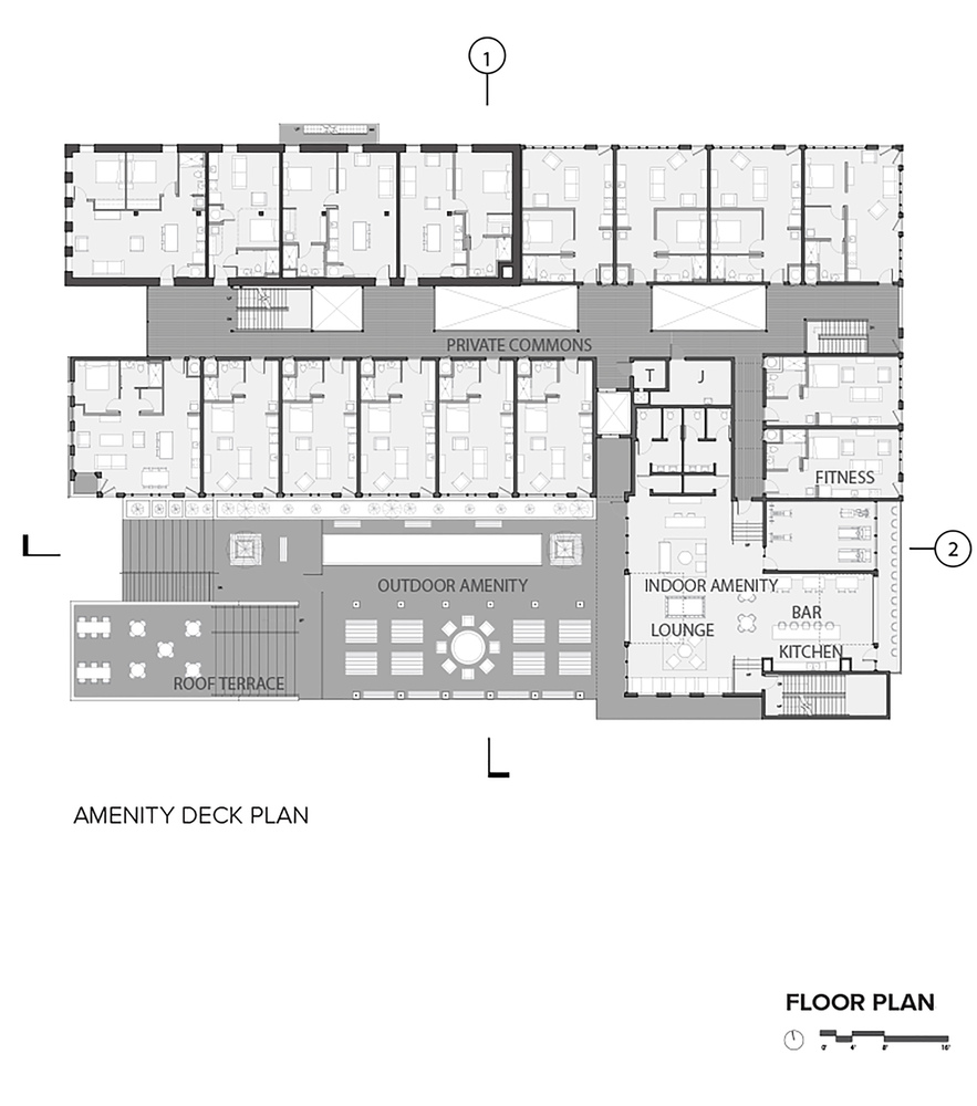 150 North Third Street 住宅综合体丨美国哥伦布丨JBAD-43