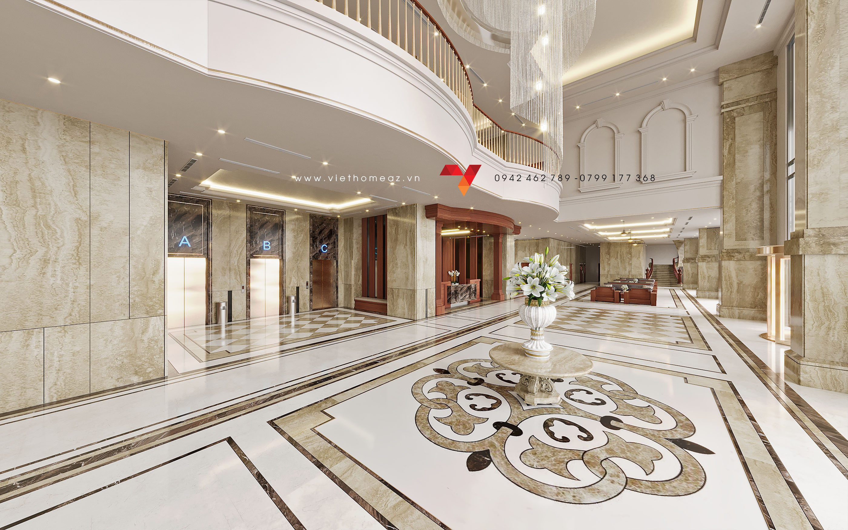 芽庄酒店室内设计丨VietHome 建筑与室内设计-11